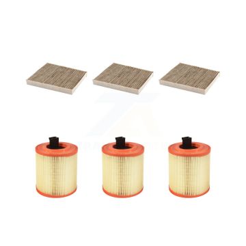 3x Air + 3x Cabin Filter (6 Total) Kit For Chevrolet Cruze Cadillac ATS KFL-101159