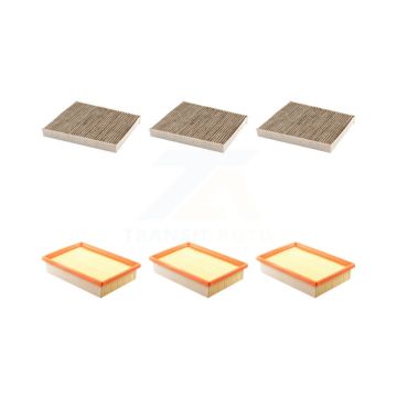 3x Air + 3x Cabin Filter (6 Total) Kit For 2020 Chevrolet Sonic With Air Conditioning KFL-101164