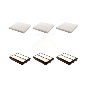 3x Air + 3x Cabin Filter (6 Total) Kit For 2010-2013 Acura MDX ZDX KFL-101168