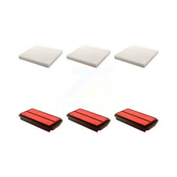 3x Air + 3x Cabin Filter (6 Total) Kit For 2007-2012 Acura RDX KFL-101178