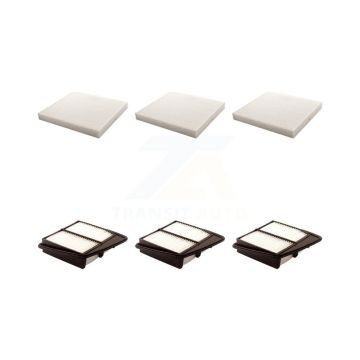 3x Air + 3x Cabin Filter (6 Total) Kit For Acura TSX KFL-101179