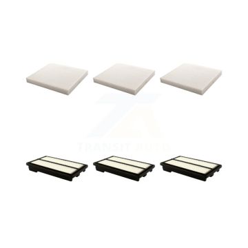 3x Air + 3x Cabin Filter (6 Total) Kit For 2015-2020 Acura TLX 3.5L KFL-101187