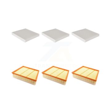 3x Air + 3x Cabin Filter (6 Total) Kit For GMC Chevrolet Sierra 2500 HD Silverado 3500 KFL-101216