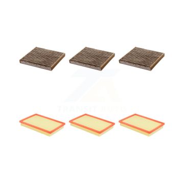 3x Air + 3x Cabin Filter (6 Total) Kit For Toyota RAV4 Camry Lexus Avalon ES300h LS460 KFL-101220