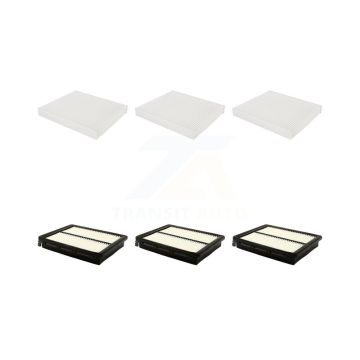 3x Air + 3x Cabin Filter (6 Total) Kit For Hyundai Sonata KFL-101249