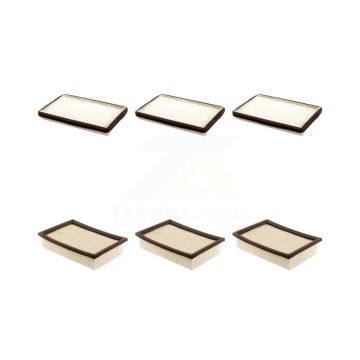 3x Air + 3x Cabin Filter (6 Total) Kit For Ford Escape Mazda Tribute Mercury Mariner KFL-101251
