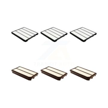 3x Air + 3x Cabin Filter (6 Total) Kit For 2002-2004 Honda Odyssey KFL-101257