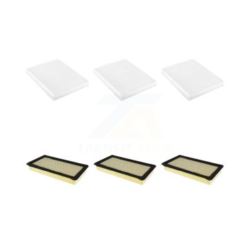3x Air + 3x Cabin Filter (6 Total) Kit For Ford Explorer Flex Taurus Police Interceptor KFL-101268