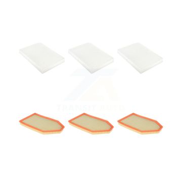 3x Air + 3x Cabin Filter (6 Total) Kit For Dodge Charger Chrysler 300 Challenger KFL-101276