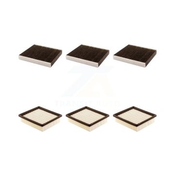 3x Air + 3x Cabin Filter (6 Total) Kit For Chevrolet Volt Cadillac ELR KFL-101287