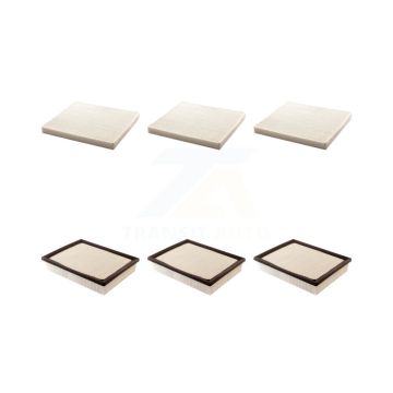 3x Air + 3x Cabin Filter (6 Total) Kit For 2004 GMC Yukon XL 1500 2500 KFL-101292