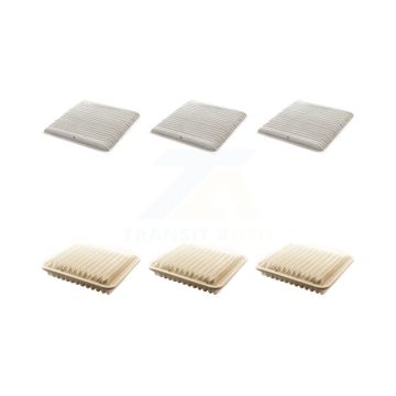 3x Air + 3x Cabin Filter (6 Total) Kit For Mitsubishi Endeavor Galant KFL-101296
