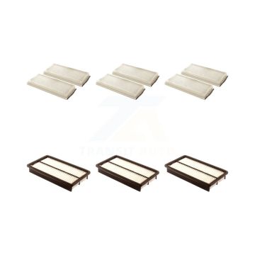 3x Air + 3x Cabin Filter (6 Total) Kit For Mazda MPV KFL-101298