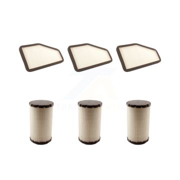 3x Air + 3x Cabin Filter (6 Total) Kit For Ford Escape Mazda Tribute Mercury Mariner 3.0L KFL-101308