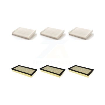 3x Air + 3x Cabin Filter (6 Total) Kit For Ford Fusion Lincoln MKZ KFL-101323
