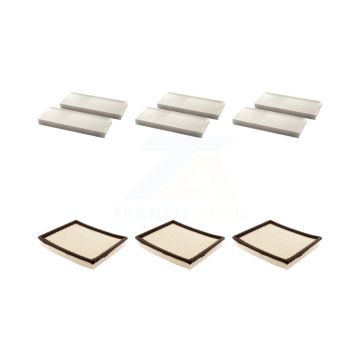 3x Air + 3x Cabin Filter (6 Total) Kit For Nissan Frontier Pathfinder Xterra NV3500 KFL-101325