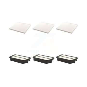 3x Air + 3x Cabin Filter (6 Total) Kit For Kia Sportage KFL-101330