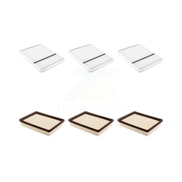 3x Air + 3x Cabin Filter (6 Total) Kit For Cadillac DeVille Oldsmobile Aurora Pontiac KFL-101348
