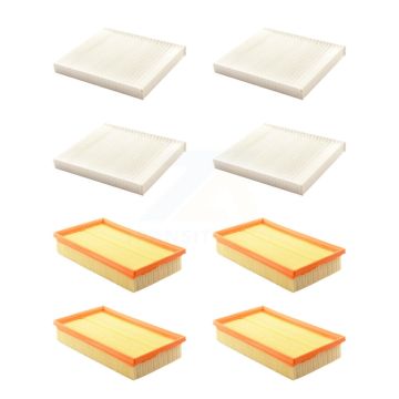 4x Air + 4x Cabin Filter (8 Total) Kit For 2009-2013 Mazda 6 2.5L KFL-101360
