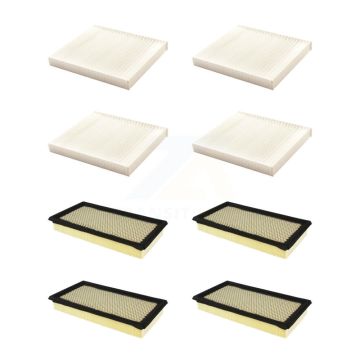4x Air + 4x Cabin Filter (8 Total) Kit For 2009-2013 Mazda 6 3.7L KFL-101361