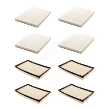 4x Air + 4x Cabin Filter (8 Total) Kit For Ram 1500 Classic 2500 3500 4500 5500 KFL-101383