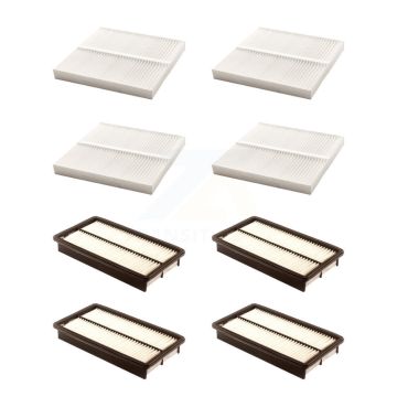 4x Air + 4x Cabin Filter (8 Total) Kit For Mazda 6 KFL-101387