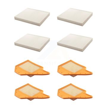 4x Air + 4x Cabin Filter (8 Total) Kit For Dodge Grand Caravan Chrysler Town & Country KFL-101390
