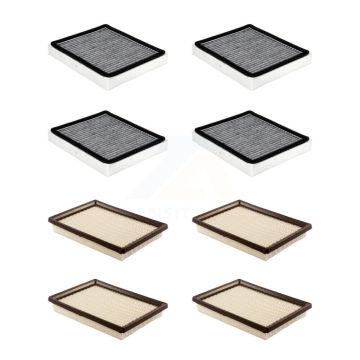 4x Air + 4x Cabin Filter (8 Total) Kit For INFINITI Q50 QX70 KFL-101397