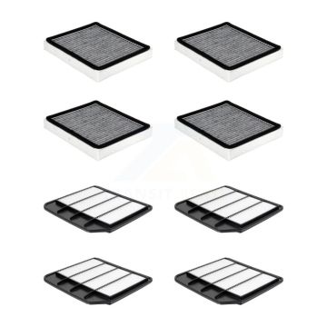 4x Air + 4x Cabin Filter (8 Total) Kit For 2016-2024 INFINITI QX80 KFL-101398