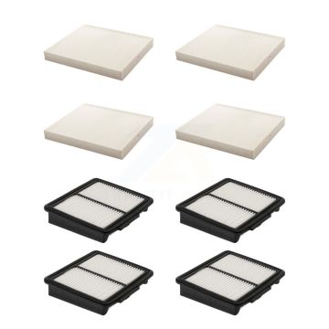 4x Air + 4x Cabin Filter (8 Total) Kit For INFINITI M35 KFL-101408