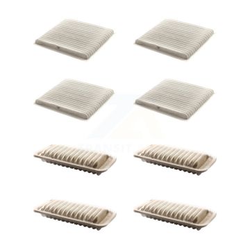 4x Air + 4x Cabin Filter (8 Total) Kit For Toyota Echo Scion xB xA KFL-101410