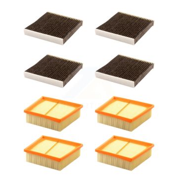 4x Air + 4x Cabin Filter (8 Total) Kit For Ford Fiesta KFL-101422