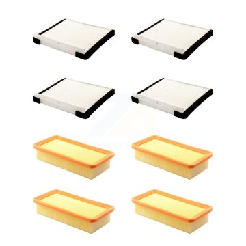 4x Air + 4x Cabin Filter (8 Total) Kit For Hyundai Accent KFL-101430