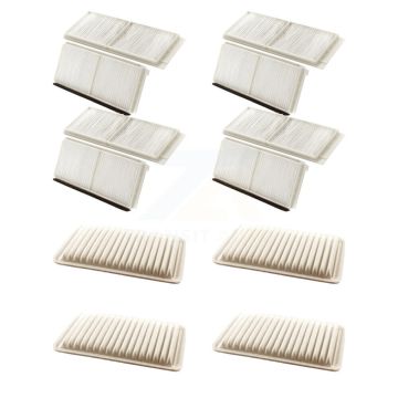 4x Air + 4x Cabin Filter (8 Total) Kit For 2011-2014 Mazda 2 KFL-101443