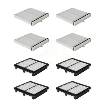 4x Air + 4x Cabin Filter (8 Total) Kit For 2016-2022 Mazda CX-3 KFL-101456