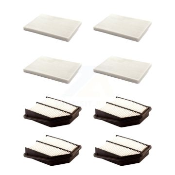 4x Air + 4x Cabin Filter (8 Total) Kit For 2009-2013 Suzuki Grand Vitara KFL-101459