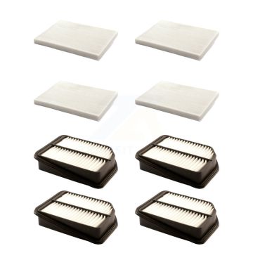 4x Air + 4x Cabin Filter (8 Total) Kit For 2006-2008 Suzuki Grand Vitara KFL-101460