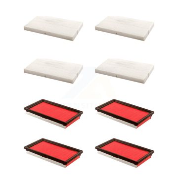 4x Air + 4x Cabin Filter (8 Total) Kit For 2009-2014 Nissan Cube KFL-101461