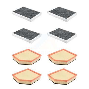 4x Air + 4x Cabin Filter (8 Total) Kit For Volvo XC70 XC60 S60 V60 S80 KFL-101500