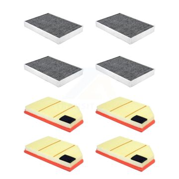 4x Air + 4x Cabin Filter (8 Total) Kit For Volvo S60 Turbocharged OE Part Number 31370161 KFL-101512