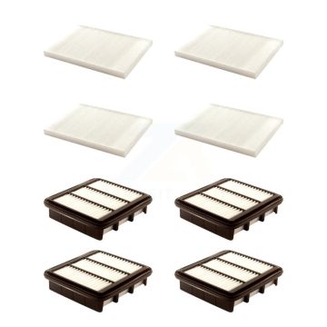 4x Air + 4x Cabin Filter (8 Total) Kit For Hyundai Elantra KFL-101523