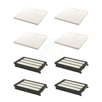 4x Air + 4x Cabin Filter (8 Total) Kit For 2017 Kia Sportage 2.0L with Turbocharged KFL-101573