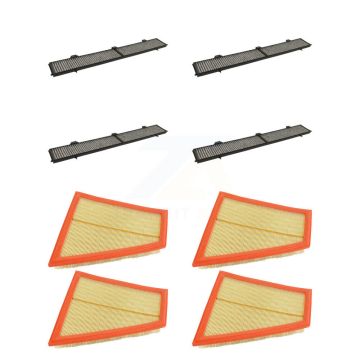 4x Air + 4x Cabin Filter (8 Total) Kit For 2012-2014 BMW X1 2.0L KFL-101578