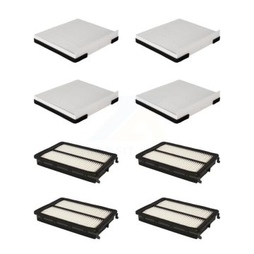4x Air + 4x Cabin Filter (8 Total) Kit For Hyundai Santa Fe Kia Telluride KFL-101634