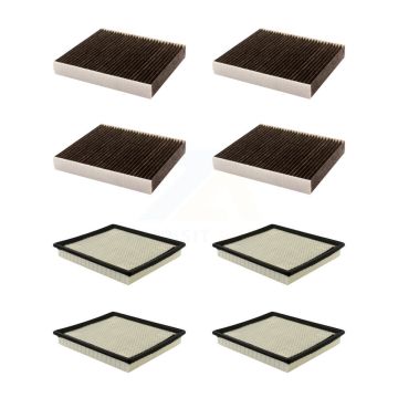 4x Air + 4x Cabin Filter (8 Total) Kit For Chevrolet Malibu Limited Buick Regal KFL-101651