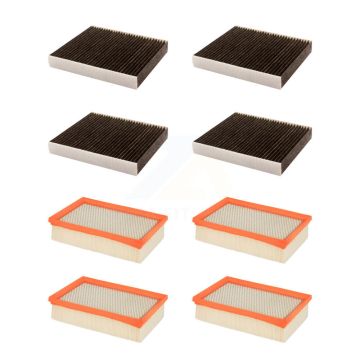 4x Air + 4x Cabin Filter (8 Total) Kit For Buick Encore Chevrolet Trax KFL-101654