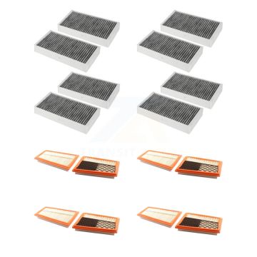 4x Air + 4x Cabin Filter (8 Total) Kit For Mercedes-Benz ML350 ML320 GL350 R350 GL320 KFL-101674