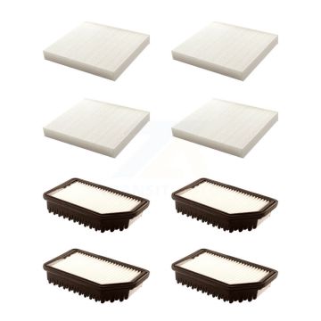 4x Air + 4x Cabin Filter (8 Total) Kit For 2012-2013 Kia Soul KFL-101684