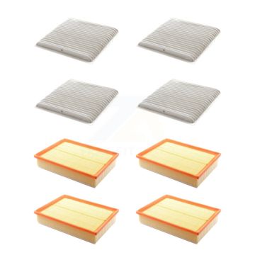 4x Air + 4x Cabin Filter (8 Total) Kit For 2010-2014 Toyota FJ Cruiser KFL-101691