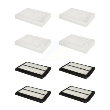 4x Air + 4x Cabin Filter (8 Total) Kit For Nissan Rogue Sport Qashqai KFL-101717